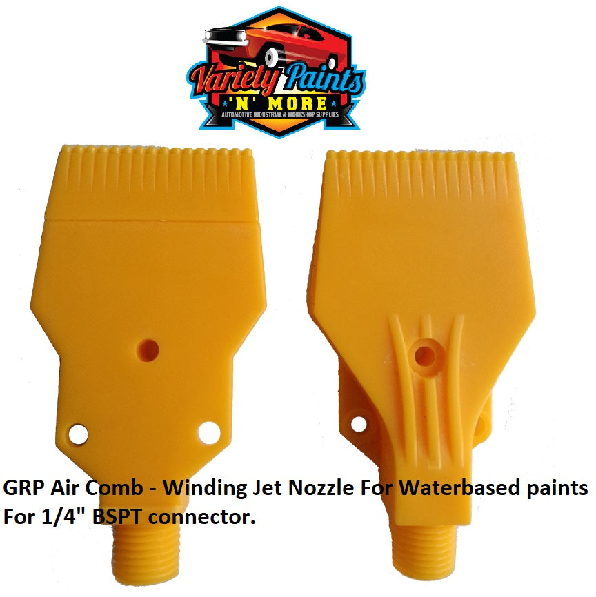 GRP Air Comb - Winding Jet Nozzle For Waterbased paints