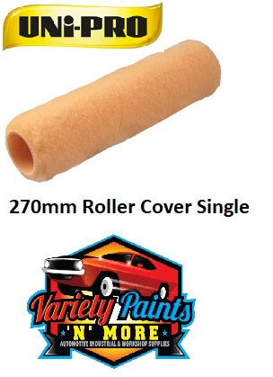Unipro 270mm Roller Cover Single 10mm Nap