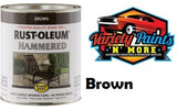 Rustoleum Hammered Finish Brown 946ml Variety Paints N More 