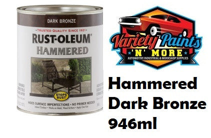 Rustoleum Hammered Finish Dark Bronze 946ml