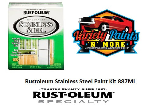 Rustoleum Stainless Steel Paint 887ML (WHILE STOCKS LAST)