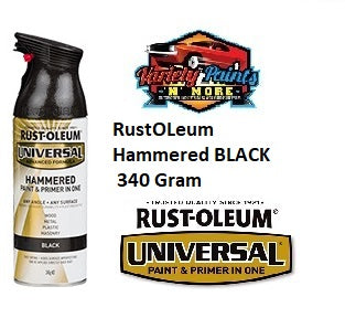 RustOLeum Universal Hammered BLACK 340 Gram