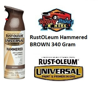 RustOLeum Universal Hammered BROWN 340 Gram