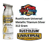 RustOLeum Universal Metallic Titanium Silver 312 Gram 