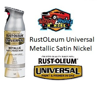 RustOLeum Universal Metallic Satin Nickel 312 Gram ** SEE NOTES