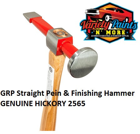 GRP Straight Pein & Finishing Hammer GENUINE HICKORY 2565