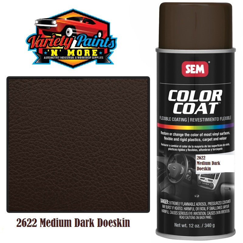 Colorbond GM Leather & Vinyl Plastic Refinisher Color Medium Dark Pewter