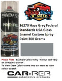 26270 Haze Grey Federal Standards USA Gloss Enamel Custom Spray Paint 300 Grams 