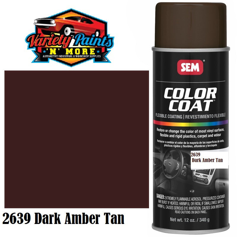 SEM Dark Amber Tan Colourcoat Vinyl Aerosol