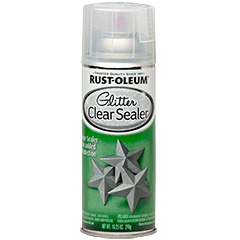RustOleum Glitter Spray Clear Sealer