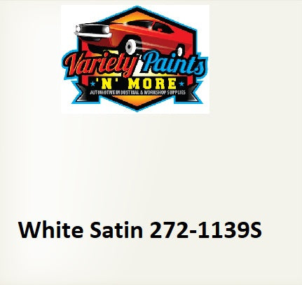 White Satin 1139S Powdercoat Spray Paint 300g S5201SAT