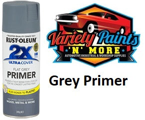 RustOleum 2X Grey Primer Ultracover Spray Paint 340 Grams