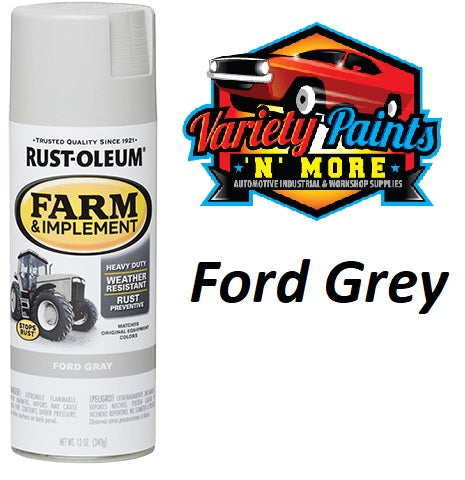 RustOleum Ford Gray Enamel Spray Paint 340 grams
