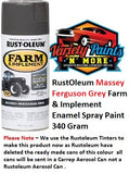 RustOleum Massey Ferguson Grey Farm & Implement Enamel Spray Paint 340 Gram * SEE Notes 3IS 43A