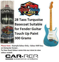 28 Taos Turquoise Basecoat Suitable for Fender Guitar Touch Up Paint 300 Grams