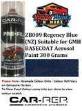 2B009 Regency Blue (NZ) Suitable for GMH BASECOAT Aerosol Paint 300 Grams