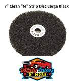 7" Clean "N" Strip Disc Large Black