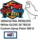 18S6416 RAL REINLEISS White GLOSS 2K TB510 Custom Spray Paint 300 Grams