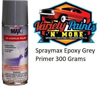 SprayMax 2K Grey Epoxy Primer Spray 400ml