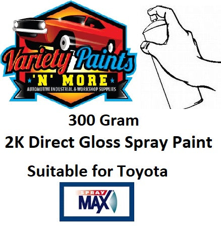 4P9 Grayish Brown Metallic 2K Direct Gloss Suitable for Toyota Aerosol Paint 300 Grams