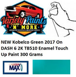 NEW Kobelco Green 2017 On DASH 6 2K TB510 Enamel Touch Up Paint 300 Grams