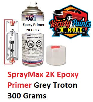 SprayMax 2K Epoxy Primer Grey Troton 300 grams