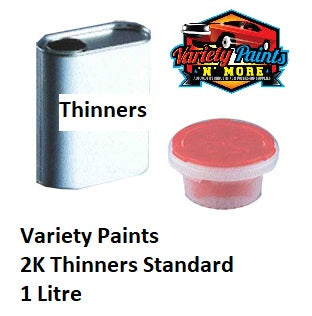 Variety Paints Standard Polyurethane BASECOAT / 2K Thinners 1 Litre 2PTN1