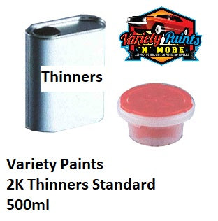500ml 2K / BASECOAT Thinners Variety Paints