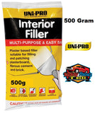 Unipro Interior Filler 500 Gram Variety Paints N More 