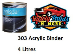 Valspar Acrylic Binder 303C01 4 LITRE
