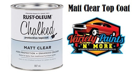 Rustoleum Chalked Ultra Matt Clear 887ML