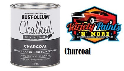 Rustoleum Chalked Ultra Matt Charcoal 887ML