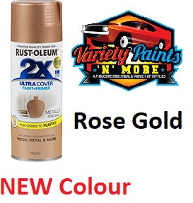 RustOleum 2X Gloss Rose Gold Ultracover Spray Paint 312 Grams