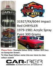 31927/RX/6044 Impact Red CHRYSLER 1979-1981 Acrylic Spray Paint 300 Grams