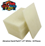 SMIRDEX Scotch Brite Abrasive Hand Pad WHITE 10 PACK 