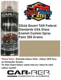 33446 Desert TAN Federal Standards USA Gloss Enamel Custom Spray Paint 300 Grams