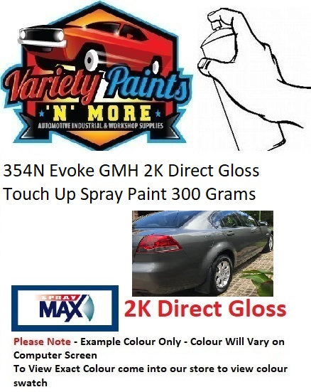354N Evoke GMH 2K Direct Gloss Touch Up Spray Paint 300 Grams