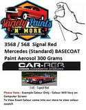 3568 / 568  Signal Red Mercedes (Standard) BASECOAT Paint Aerosol 300 Grams
