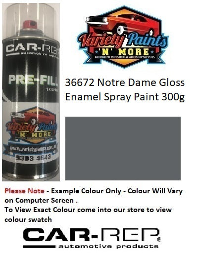 36672 Notre Dame Gloss Enamel Spray Paint 300g S4631