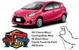 3S7 Cherry Mica / Cosmopolitan Mica 2K Direct Gloss Suitable for Toyota Touch Up Paint 300 Grams 1IS 68A