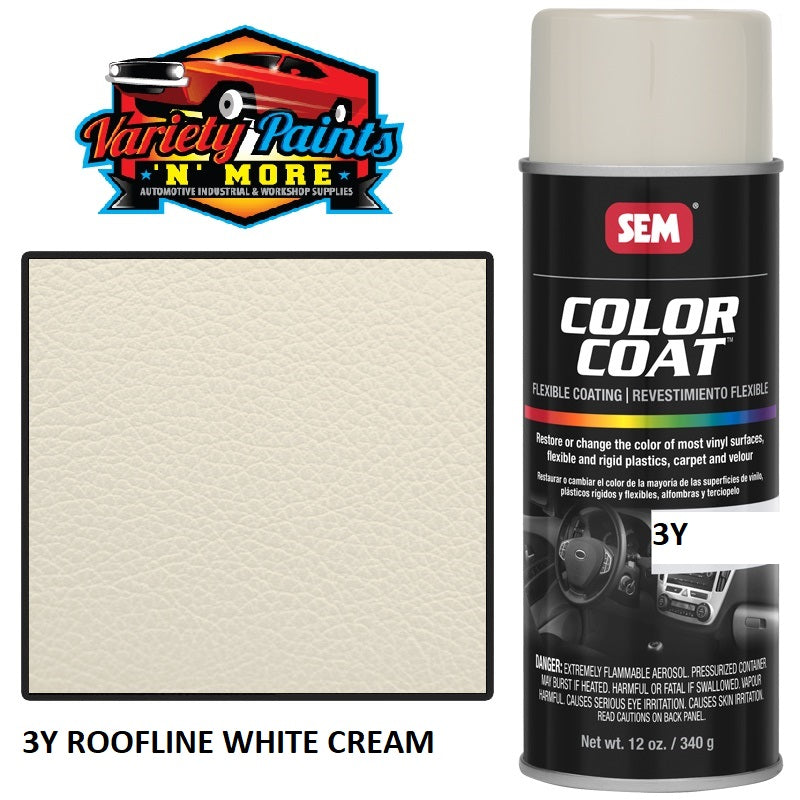 3Y Roofline White Cream Colourcoat Vinyl Aerosol