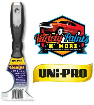 Unipro Genius Comfort Grip Stainless Steel 7 in 1 Tool