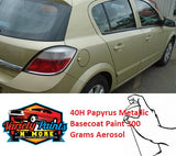 40H Papyrus Metallic Standard Holden Basecoat Aerosol Paint 300 Grams 