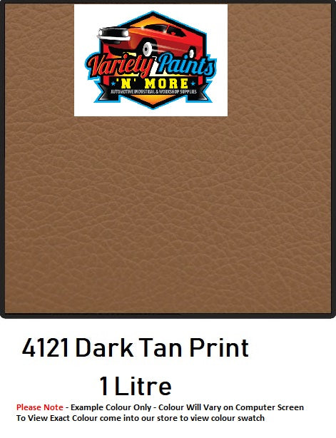 4121 SEM Dark Tan Print Colourcoat Vinyl 1 Litre S1331