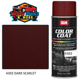SEM 4302 Dark Scarlet Colourcoat Vinyl Aerosol Variety Paints N More 