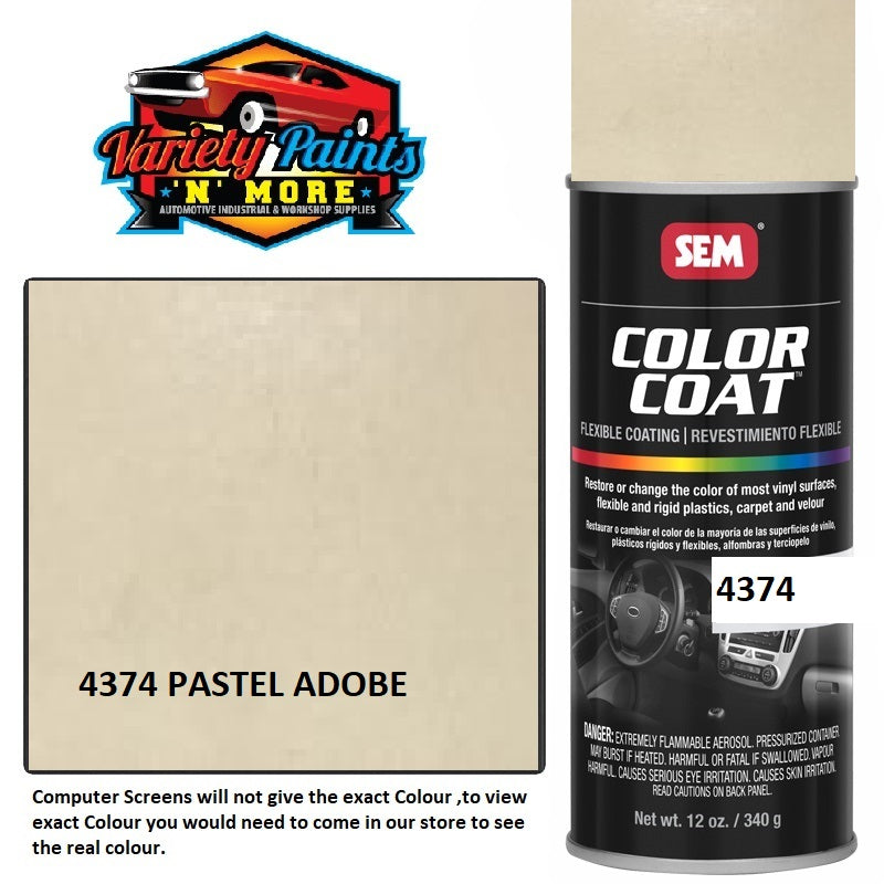 4374-2 Pastel Adobe Cream 2 Colourcoat Vinyl Aerosol