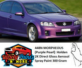 448N MORPHEOUS (Purple Pearl)  Holden 2K Direct Gloss Aerosol Spray Paint 300 Gram 1IS 28A