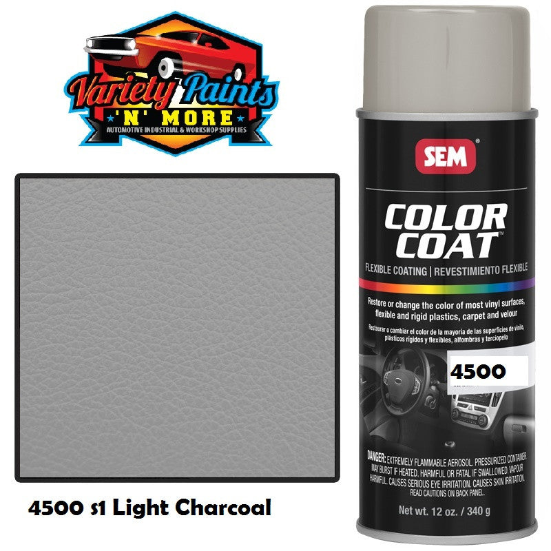 4500V2  Light Charcoal Variant 2 SEM Colourcoat Vinyl Aerosol