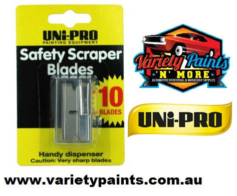 Unipro Heavy Duty Razor Blades 10 Pack