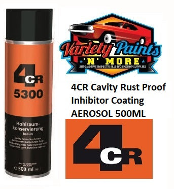 4CR Cavity Rust Proof Inhibitor Coating AEROSOL 500ML